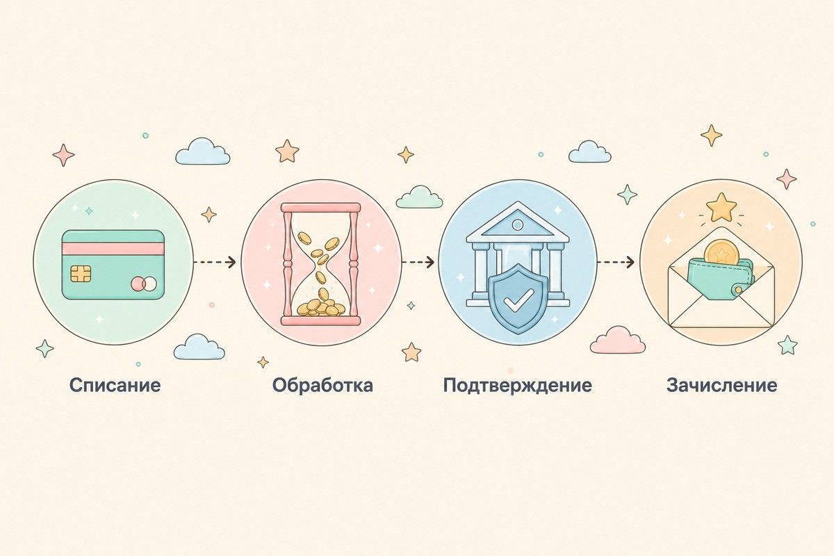 как происходит обработка 