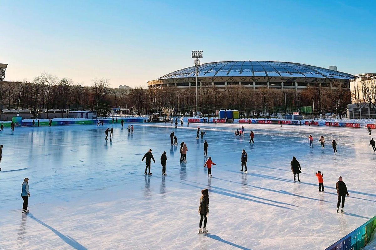 каток лужники москва