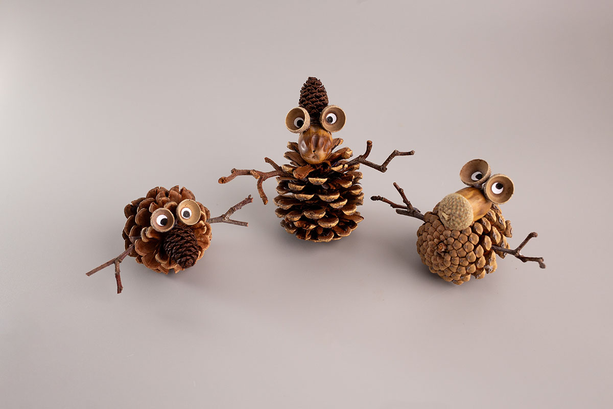 Работа с природными материалами развивает креативность, учит видеть красоту в простых вещах и дарит радость созидания. Источник: Shutterstock 