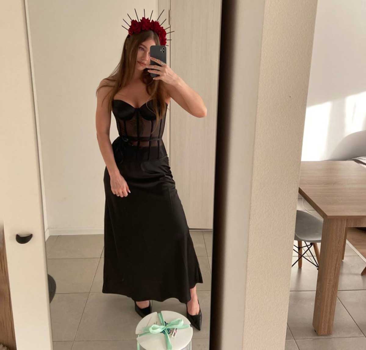 Хорошая идея для костюма — изобразить символ мексиканского Дня мертвых. Источник: личный архив Дарьи Потехиной