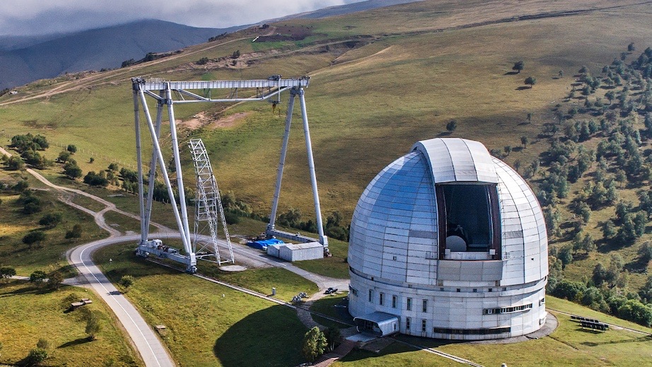Большой азимутальный телескоп. Источник: cbr.ru