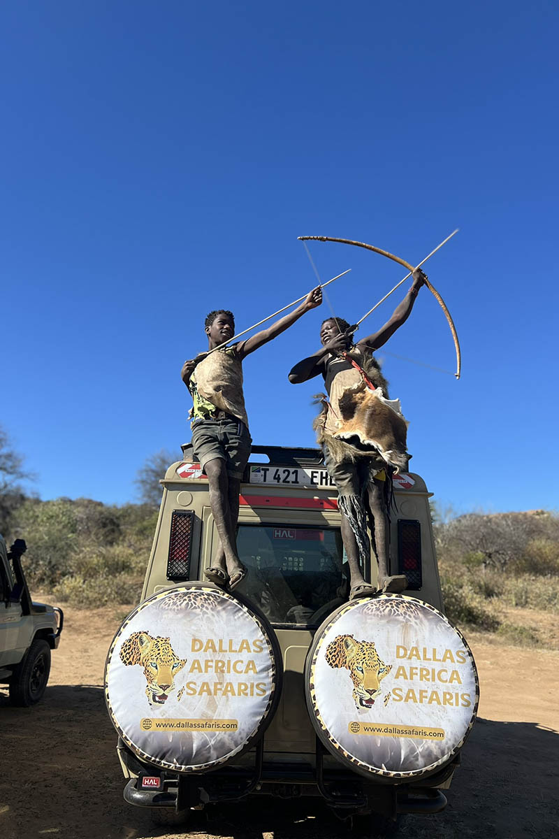 Вся жизнь хадзабе построена вокруг охоты. Источник: личный архив Марии Аккужиной