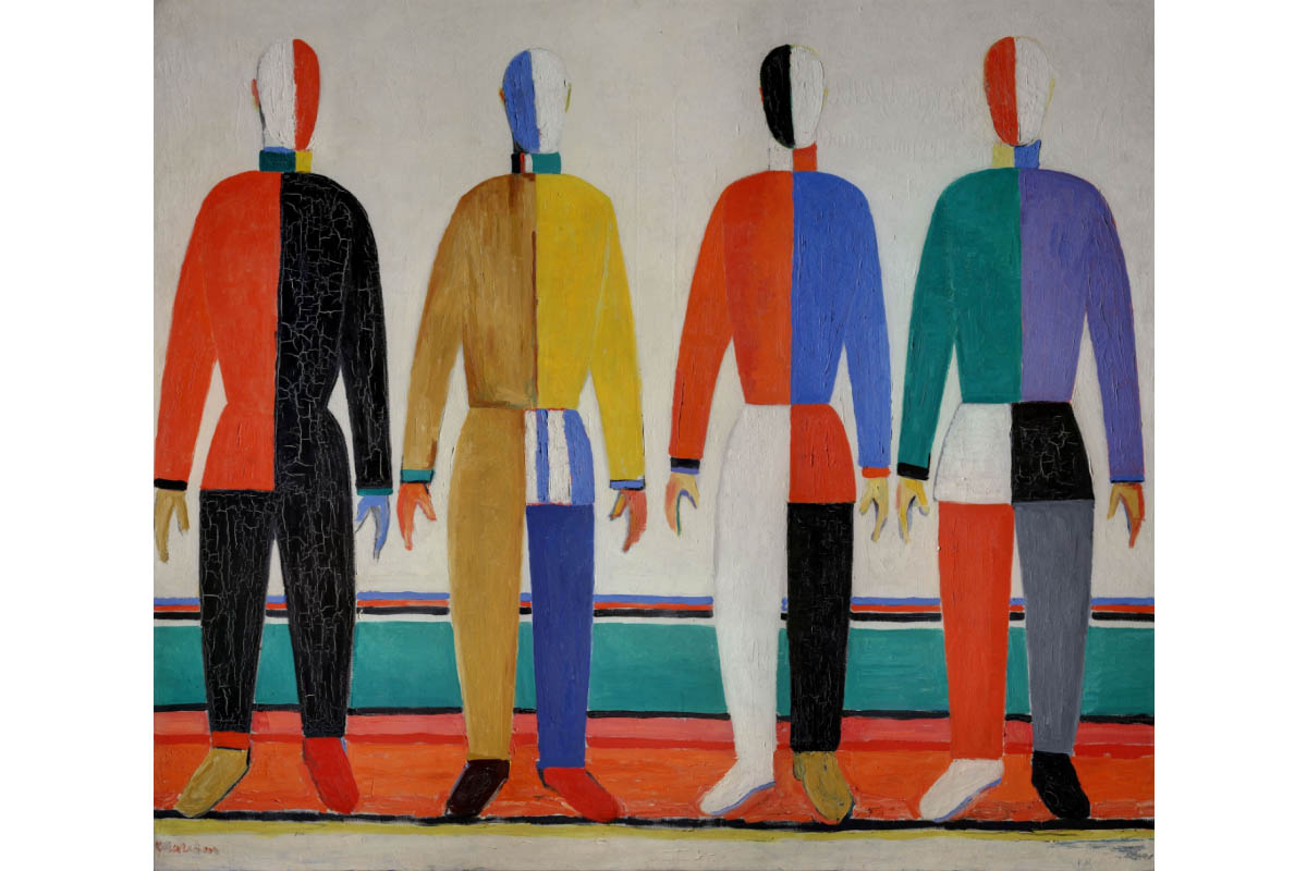 «Спортсмены» Казимира Малевича в Русском музее. Источник: rusmuseum.ru