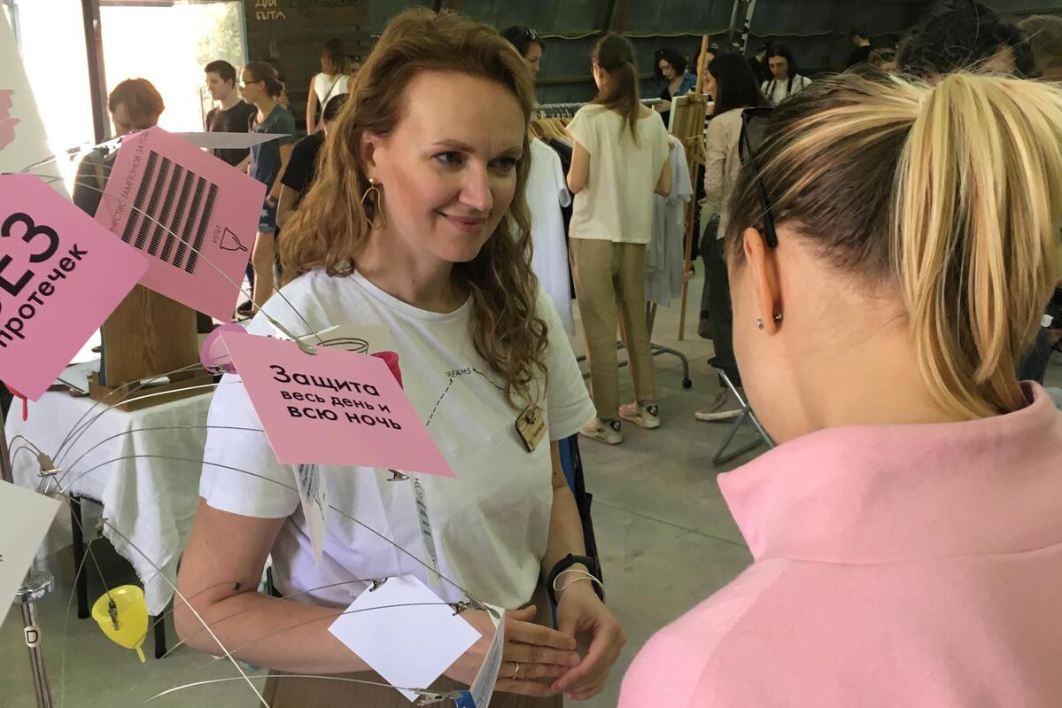 Разговоры о менструации помогают разрушать табу и снижают уровень стыда у женщин. Источник: личный архив Анастасии Торичко