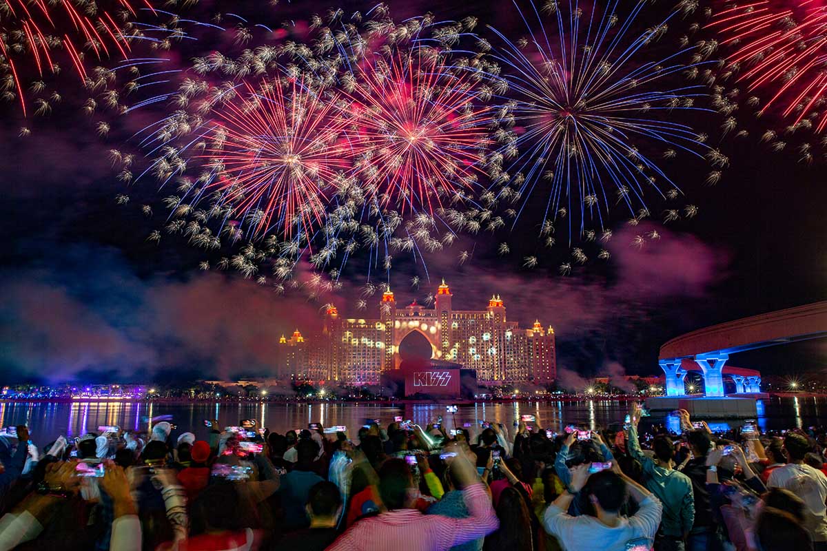 Новогодний салют в Дубае. Источник: mohanan oruvayalil / Shutterstock / FOTODOM