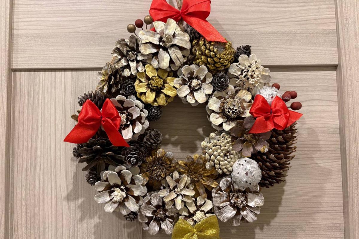 Ирина сделала венок для дочки. Источник: личный архив Ирины Маслаковой