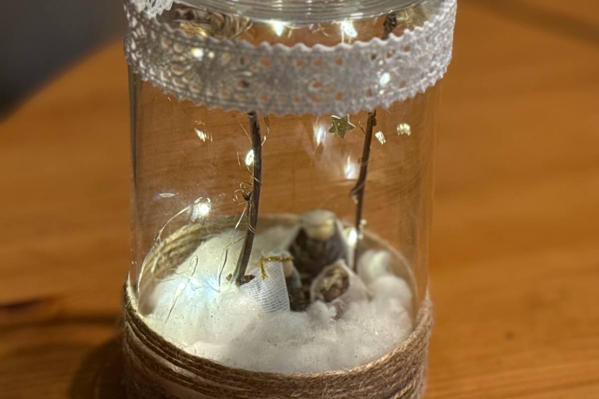 Татьяна сделала вертеп для дочери. Какой он волшебный! Источник: личный архив Татьяны Рудневой