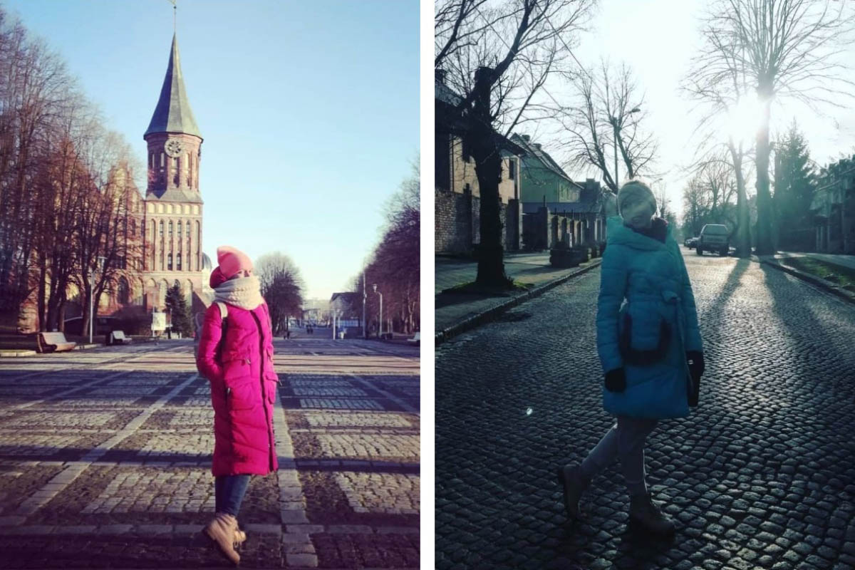 Зимой в Калининграде мало снега. Зато бывают заморозки, и тогда деревья покрывает белоснежный узор. Источник: личный архив Ирины Маслаковой