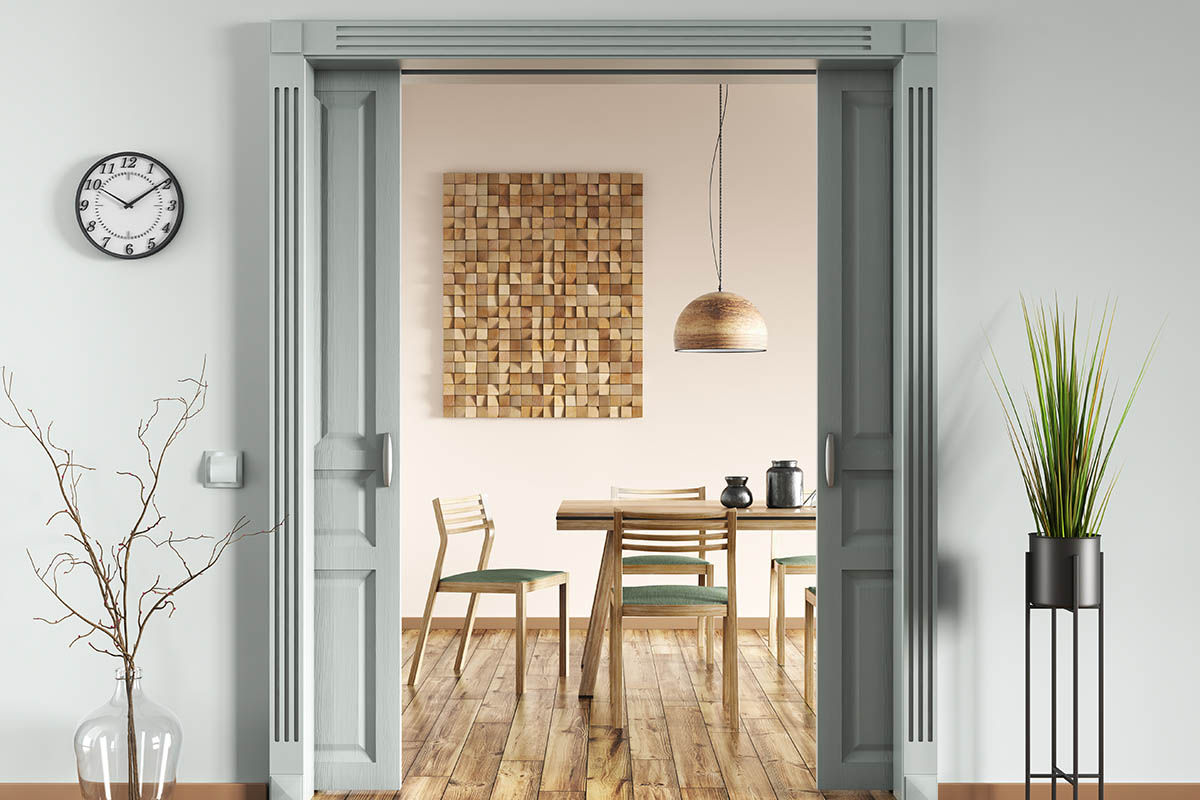 Кассетные конструкции не занимают пространство вдоль стены. Источник: Vadym Andrushchenko / Shutterstock / FOTODOM