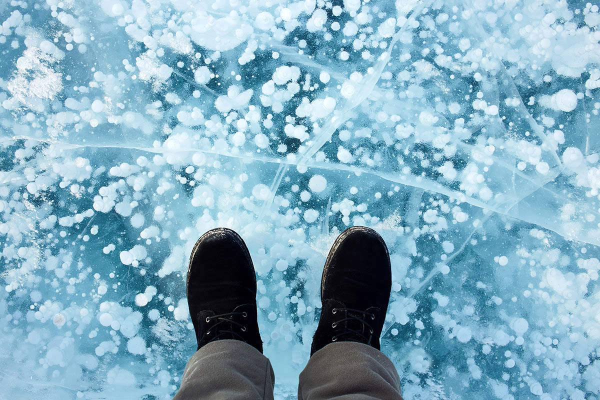 Метановые пузырьки. Источник: Viktorya Telminova / Shutterstock / FOTODOM