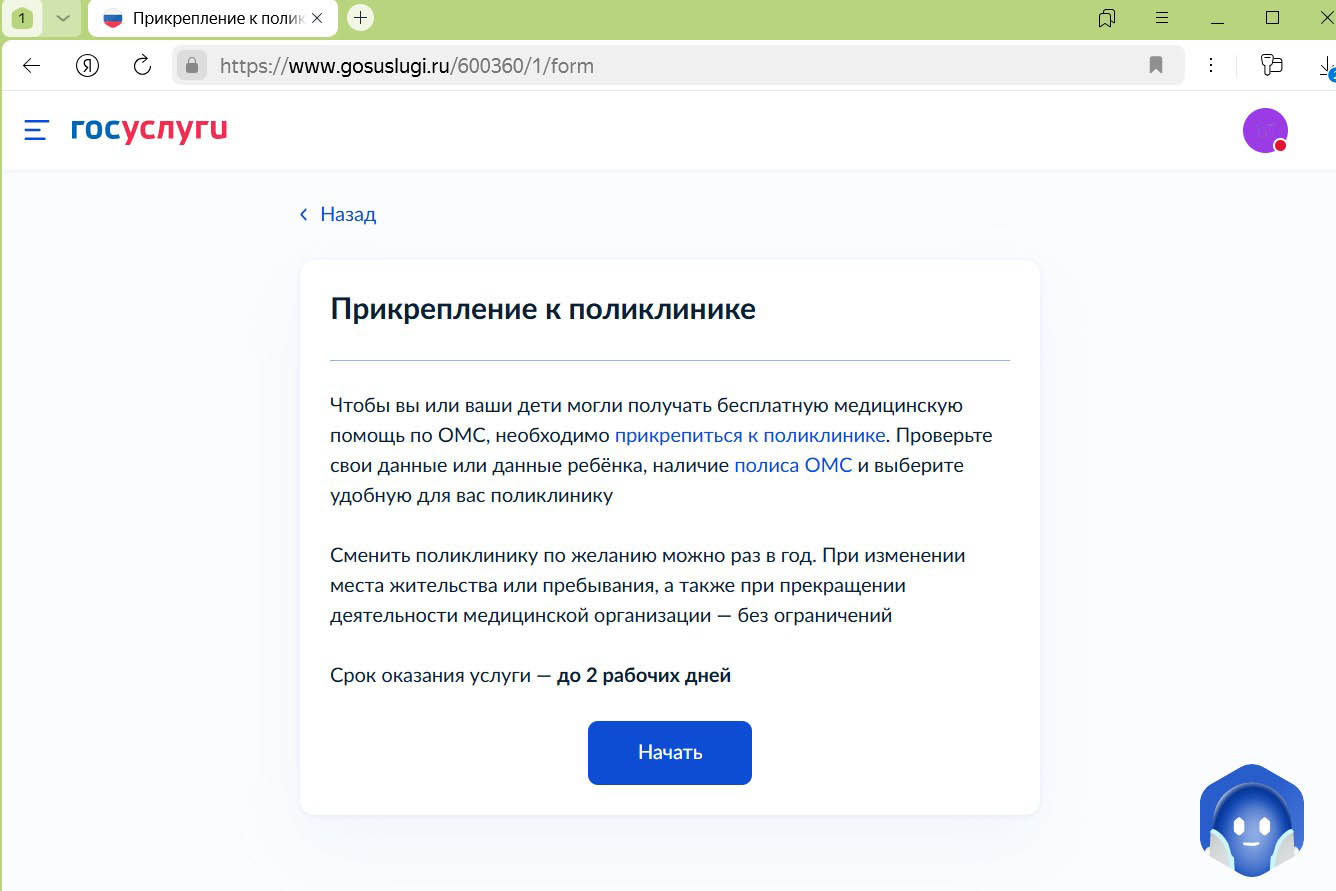 Несколько важных моментов. Источник: gosuslugi.ru