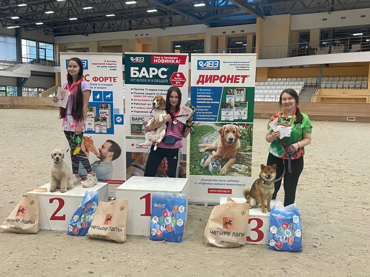 Когда Рич настроится на соревновательный лад, все получается. Источник: личный архив Ильнары Минниахметовой