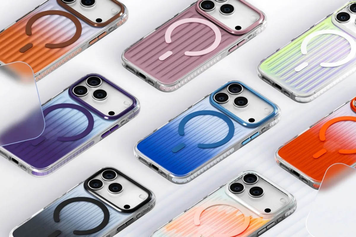 Gurdini Ocean Case совместим с беспроводной зарядкой и аксессуарами MagSafe. Источник: trendcase.ru