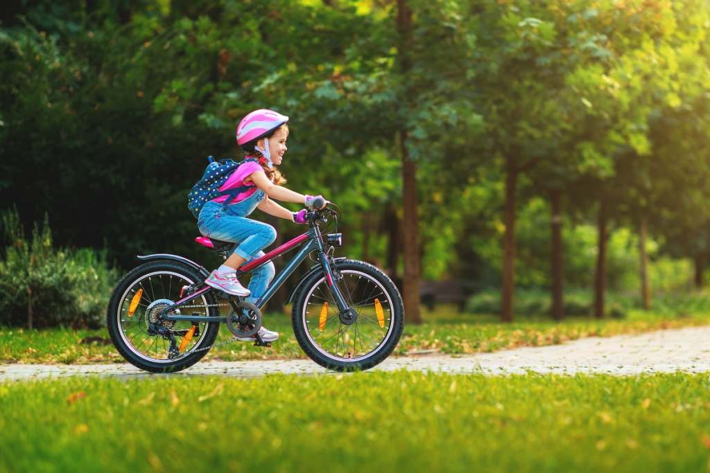 детский велосипед шлем катания