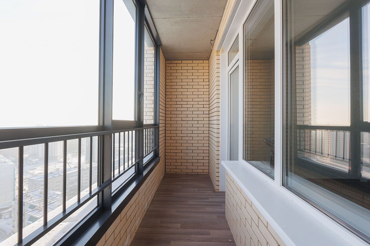 дом строение балкон