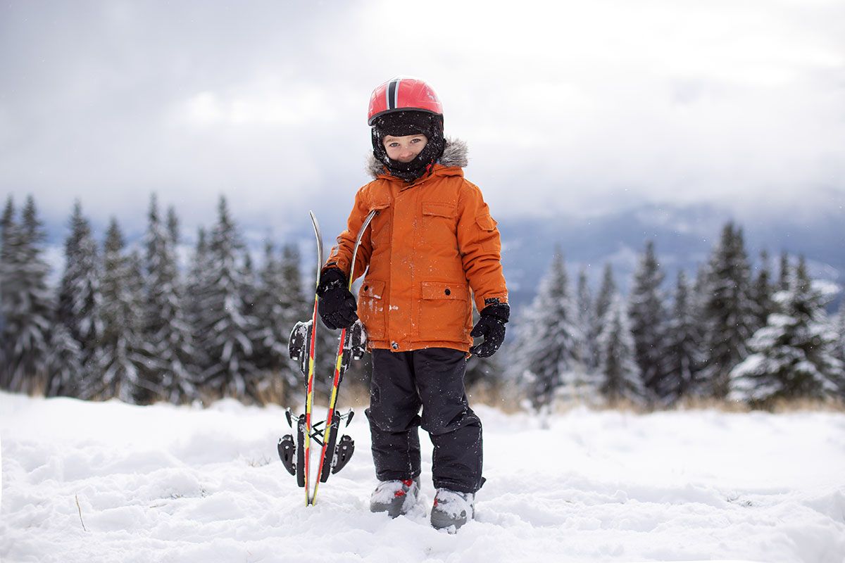 Выбор ботинок и креплений для детских лыж