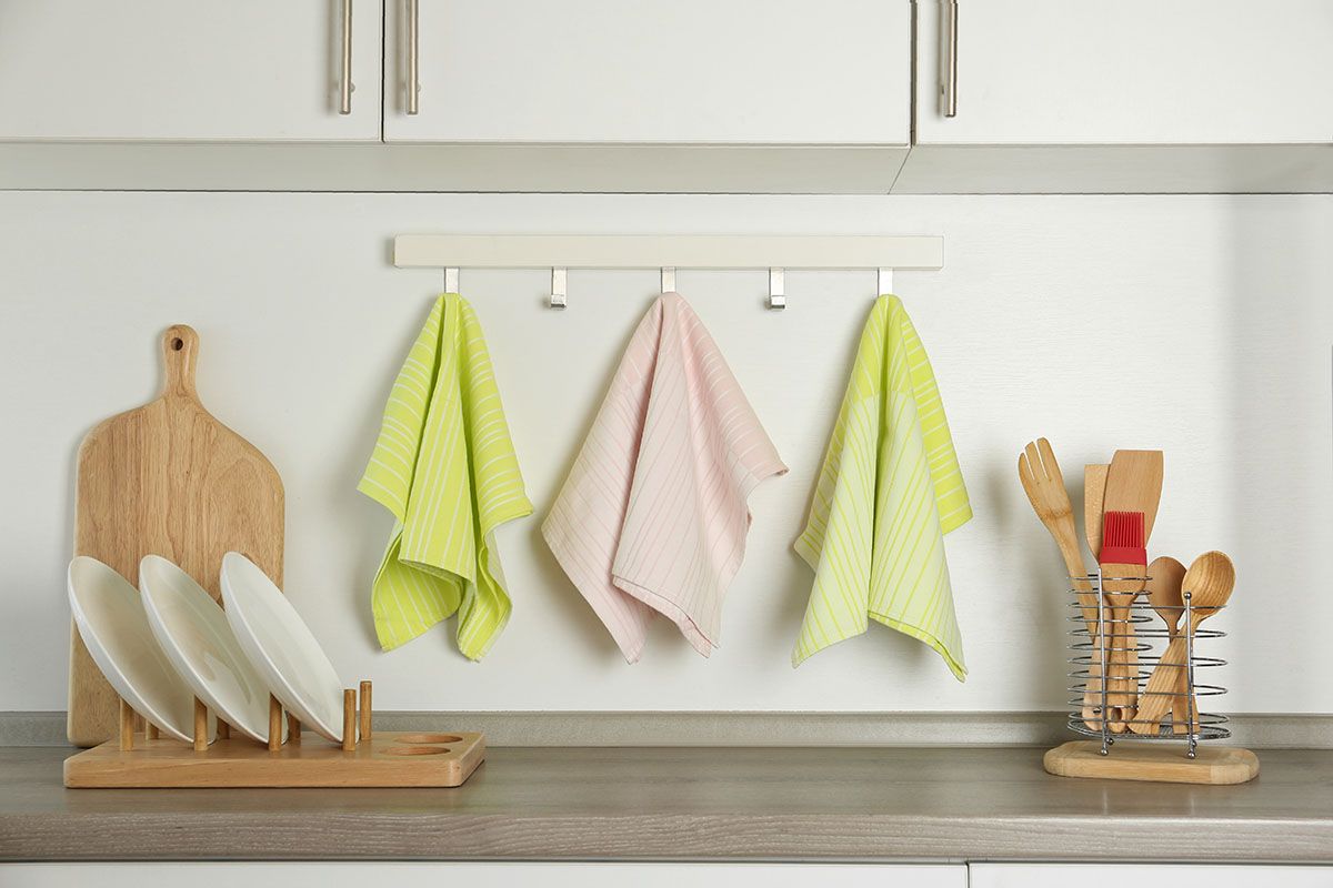 правила хранения кухонных полотенец