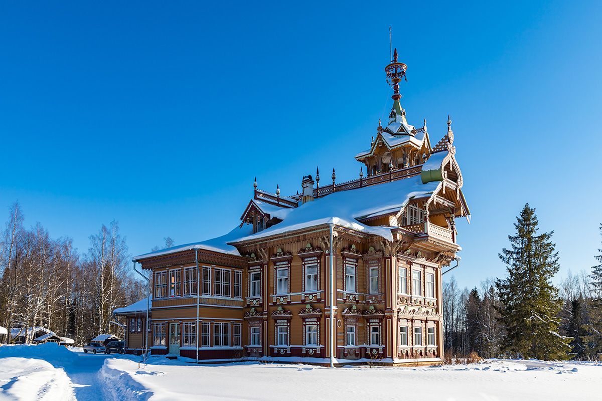 деревянный терем