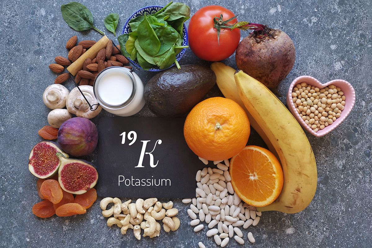 продукты богатые калием