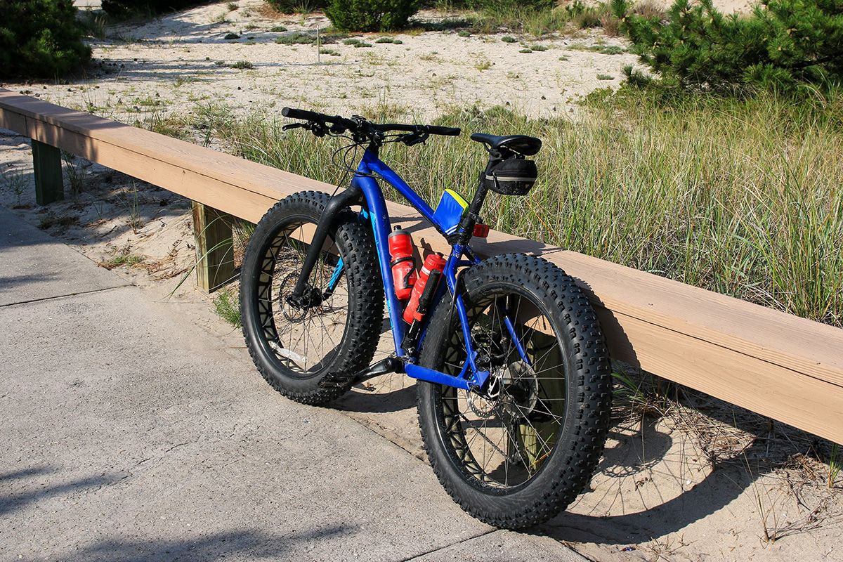 фэтбайк синий