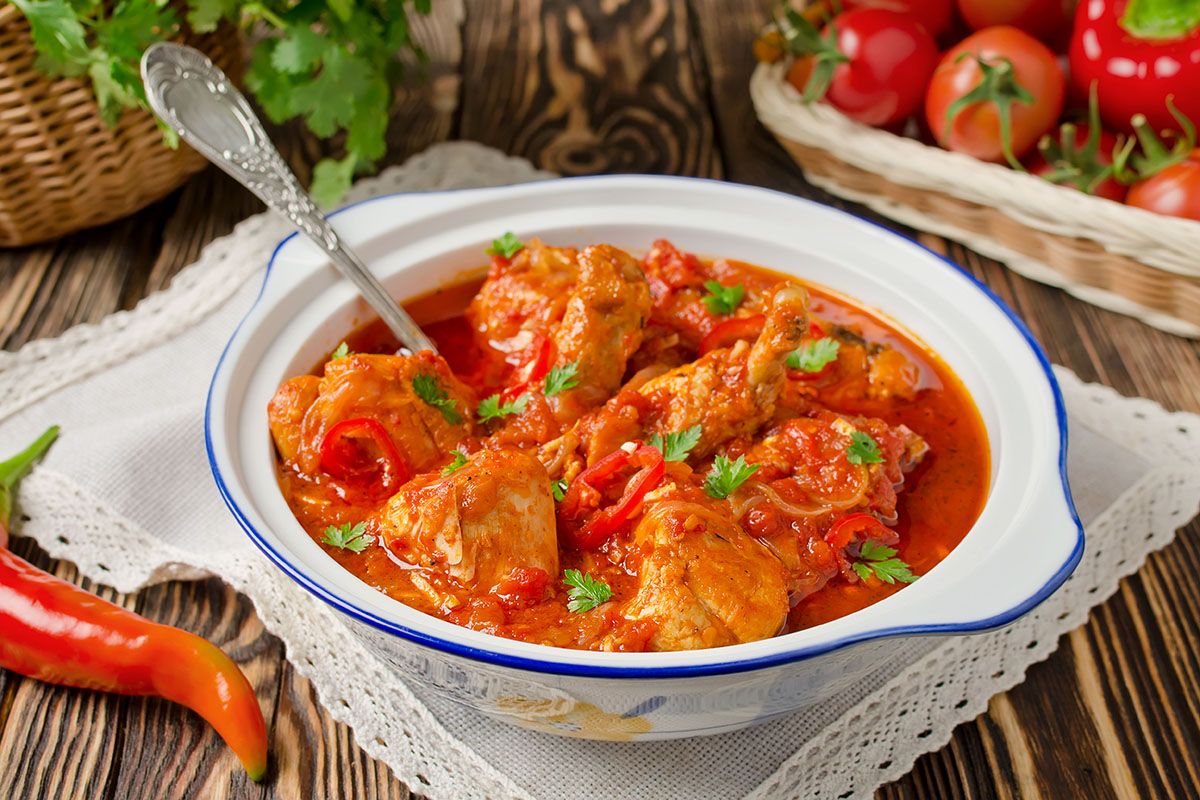 Чахохбили из курицы по-грузински классический рецепт