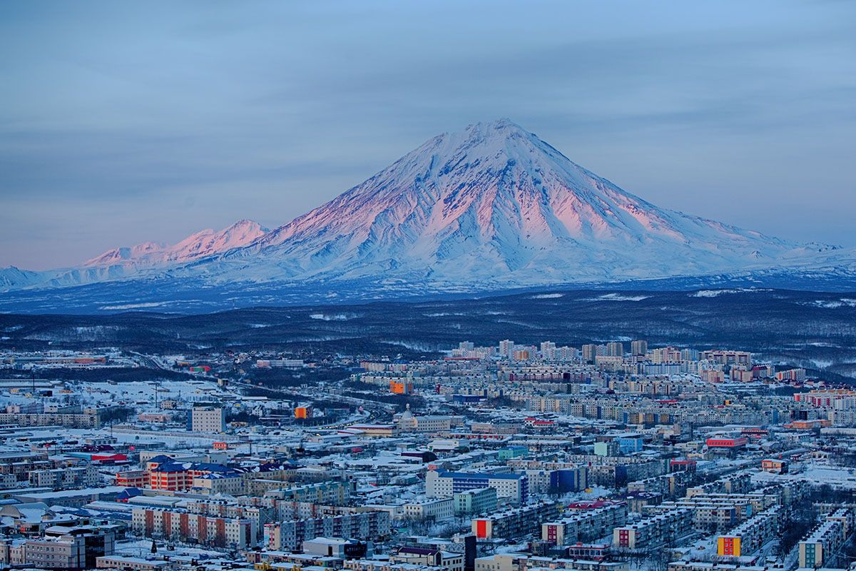 вулканы петропавловск-камчатский