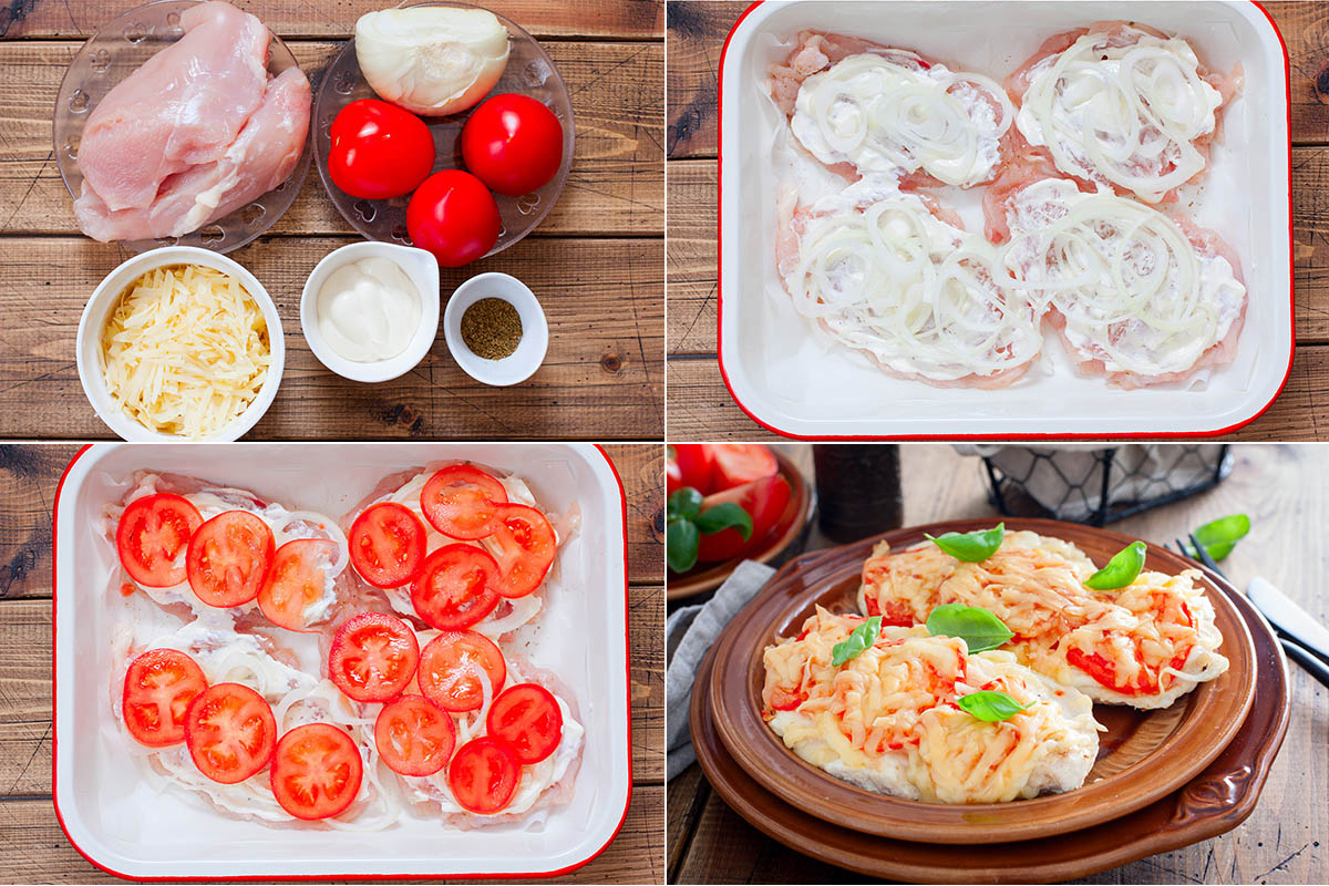 курица в духовке