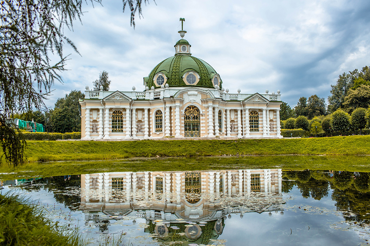 парк Кусково весной