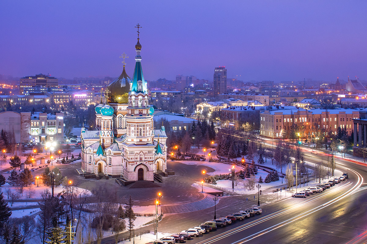 омск население