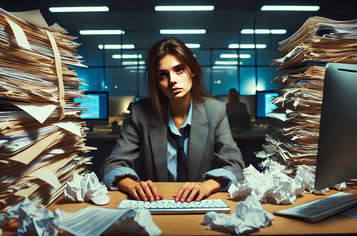 устала от переработки