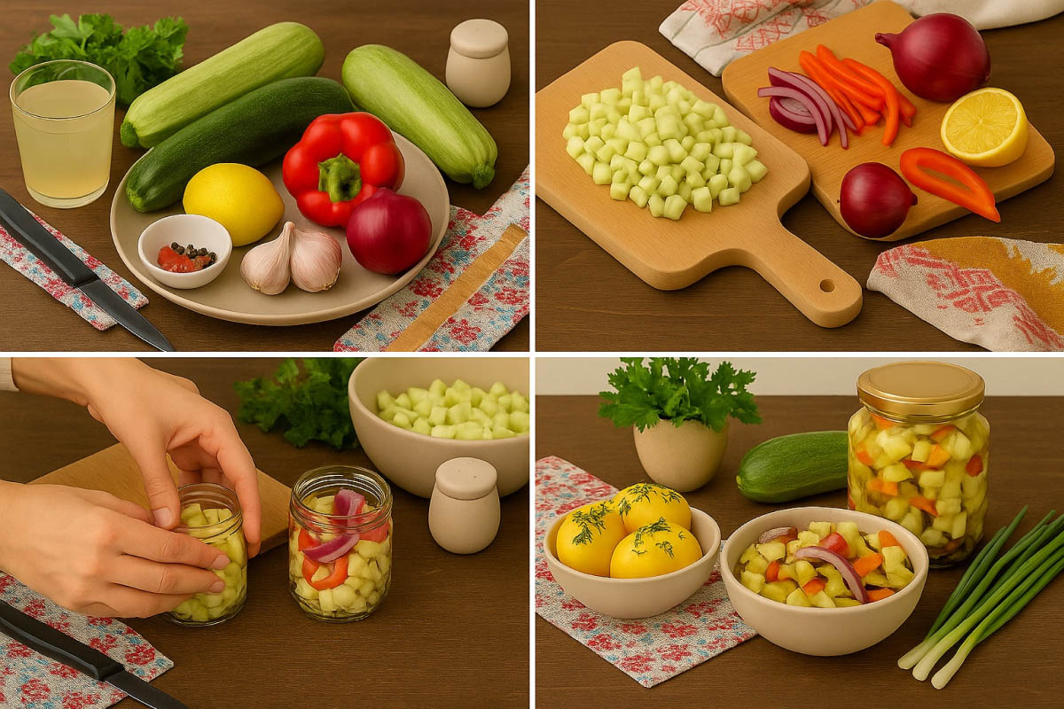 как мариновать кабачки на зиму