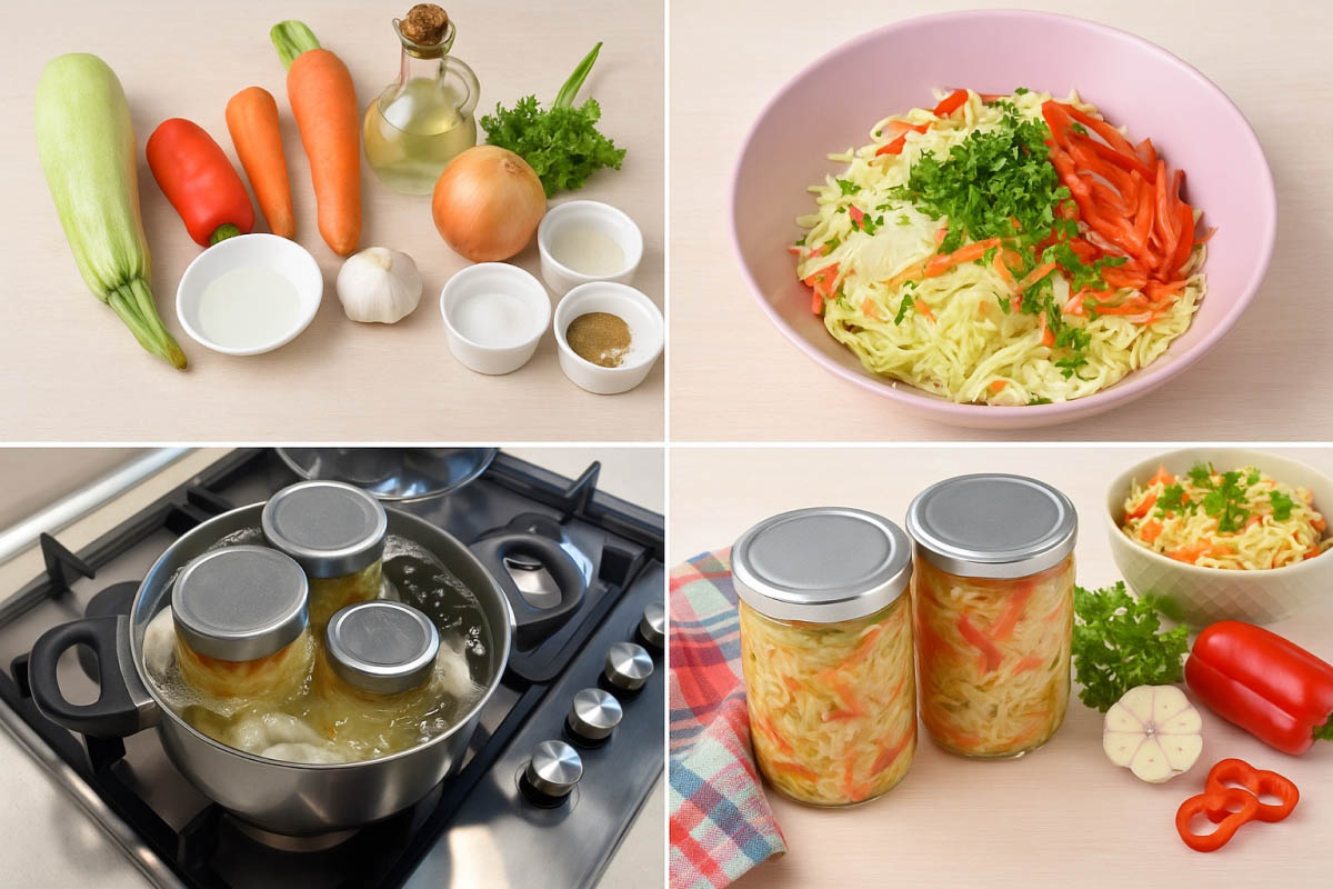 кабачки по корейски