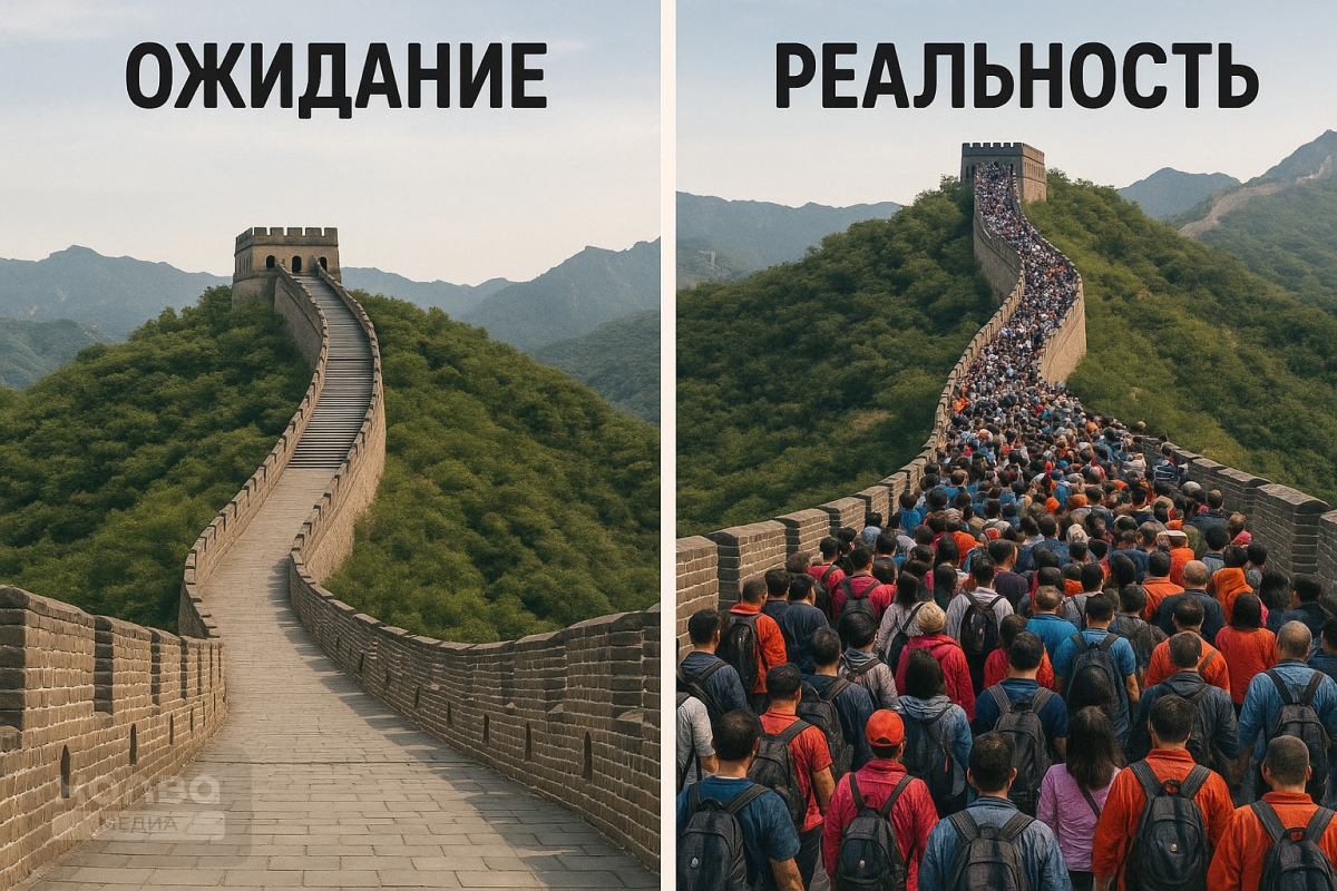 мем турист